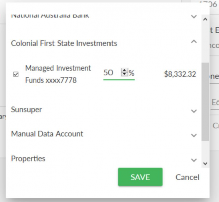 How do I create and change and Account Group Screenshot 7