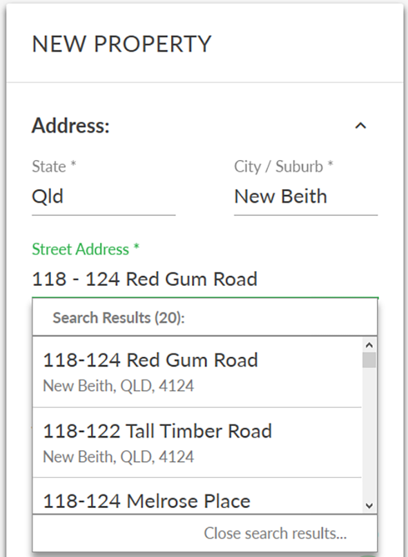 Property Details Window 01 Property Details Window 01