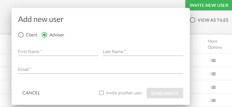 add new adviser