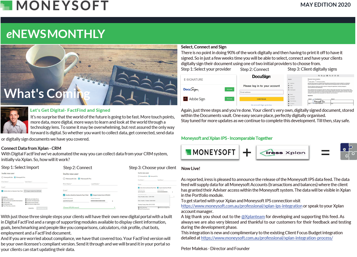 May 2020 Newsletter
