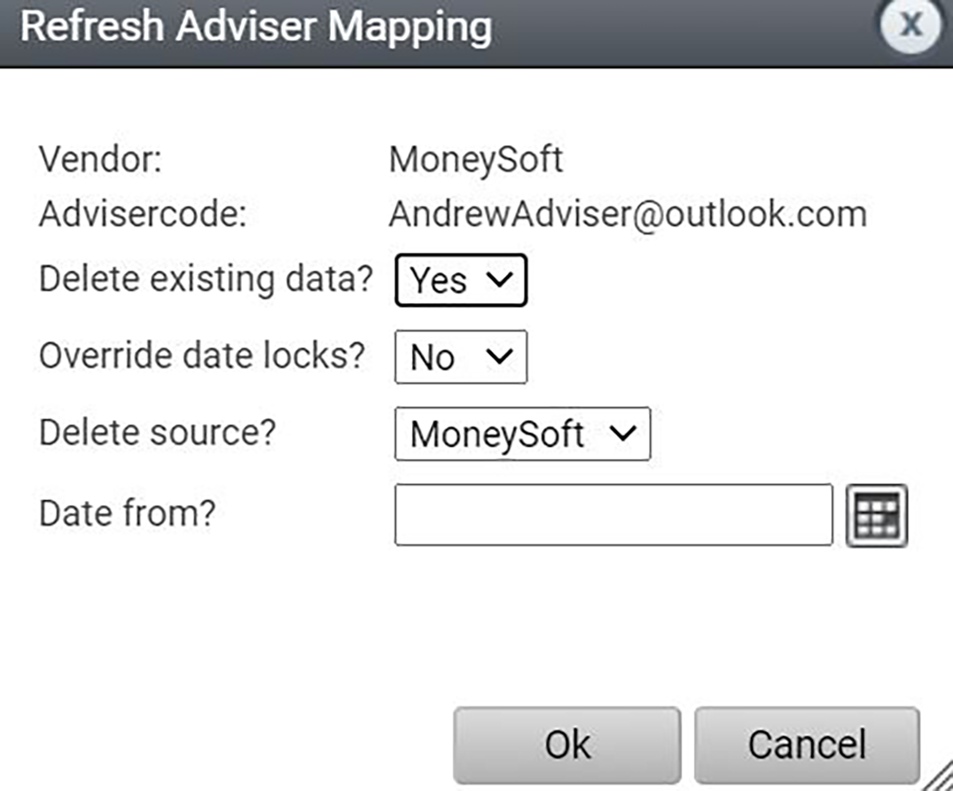 Refresh Adviser Mapping