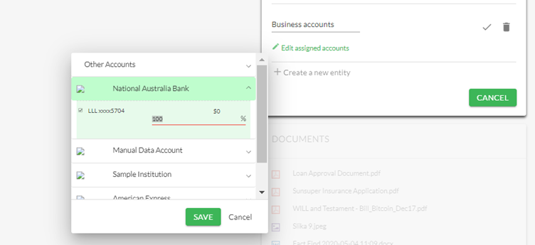 How do I create and change and Account Group Screenshot 6
